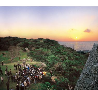 わかてだを見る集い(中城城址)