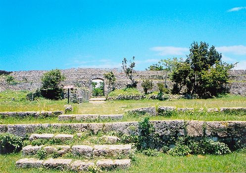 中城城跡 一の郭