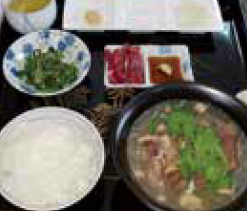 ブンザブラン 中城牧場 ヤギ精肉店食堂