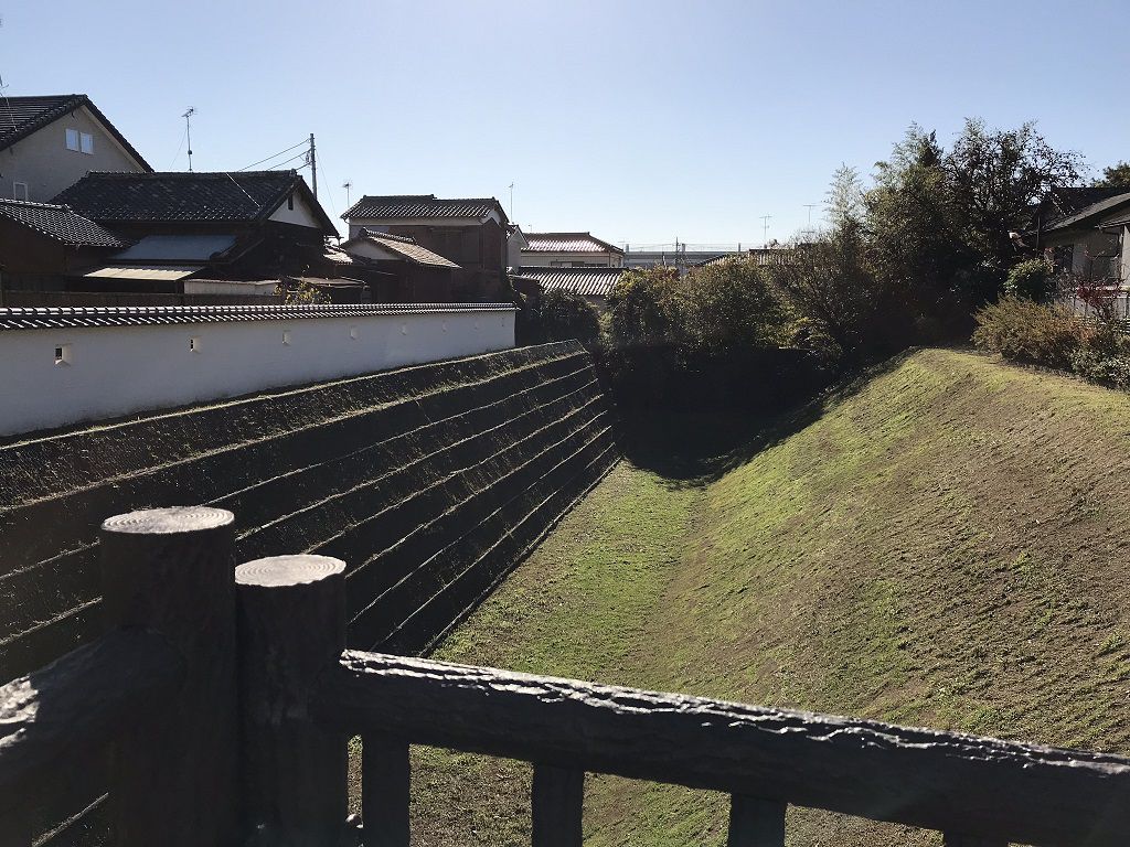 川越城中ノ門堀跡