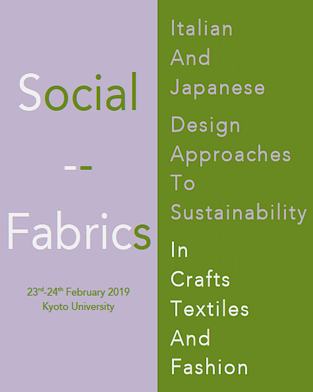 【DWK CROSS1】Social Fabrics's image 1