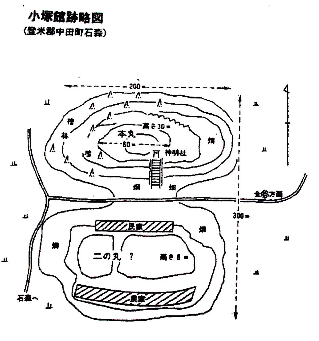 30 二ツ木館と小塚館