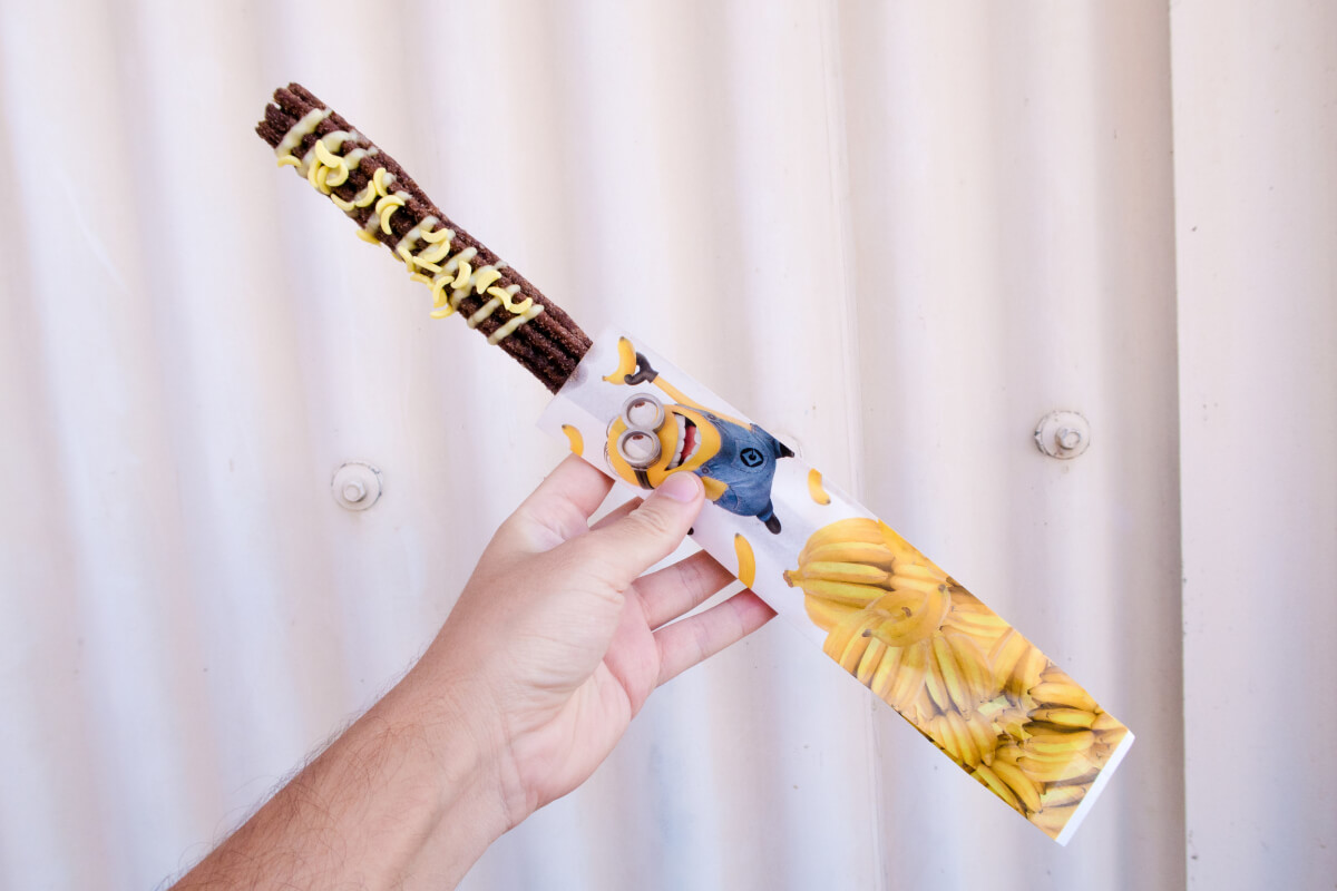 Minions Chocolate Banana Churro