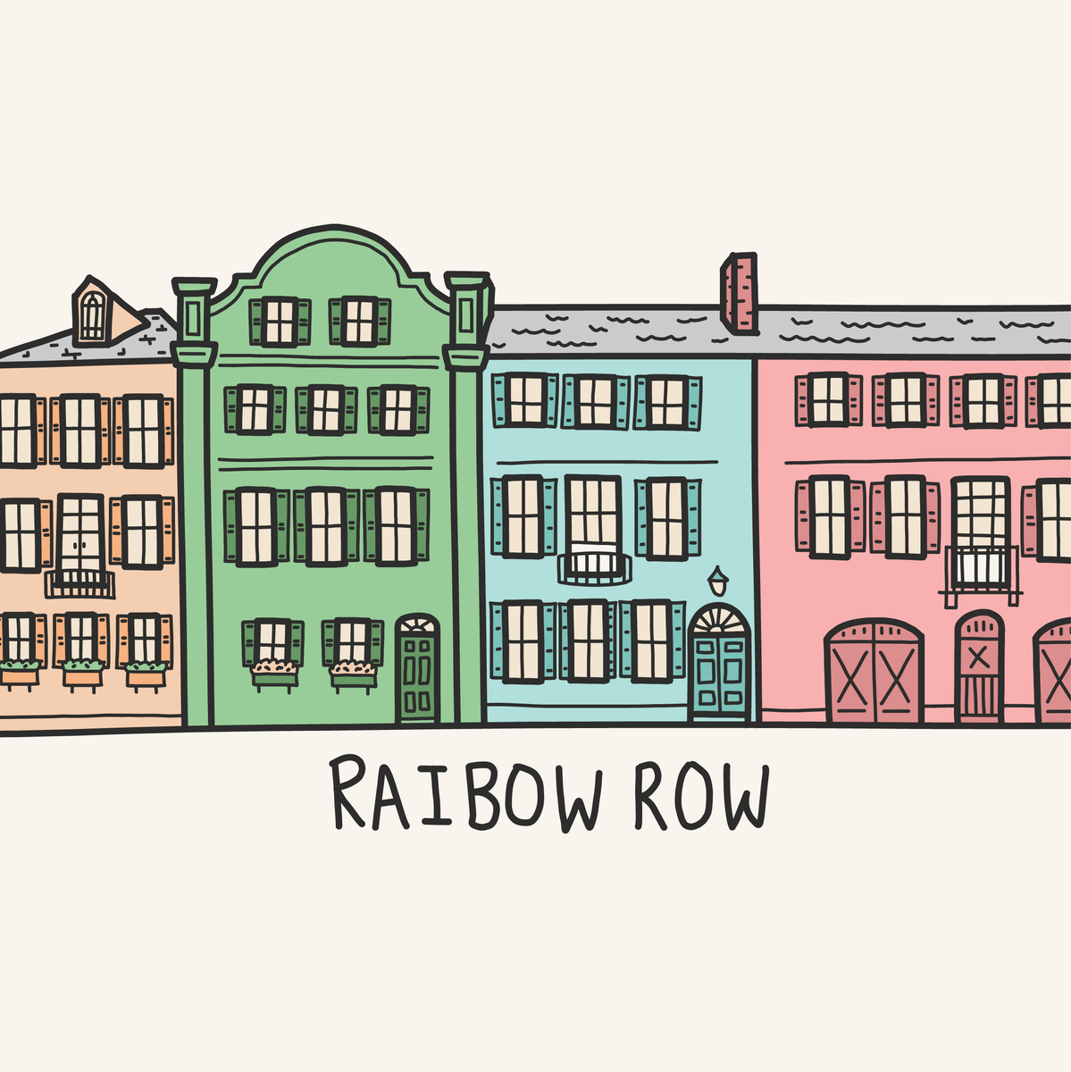 Rainbow Row's image 1