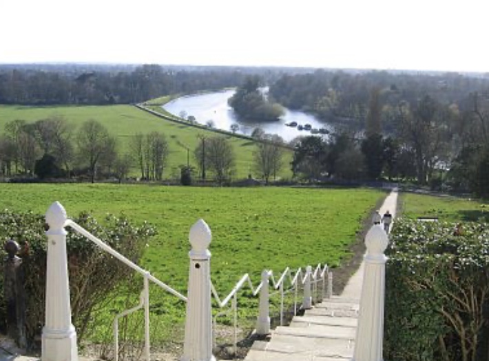 Richmond Hill viewpoint. Stunning views of the Thames snaking its way through lush meadow land.'s image 1