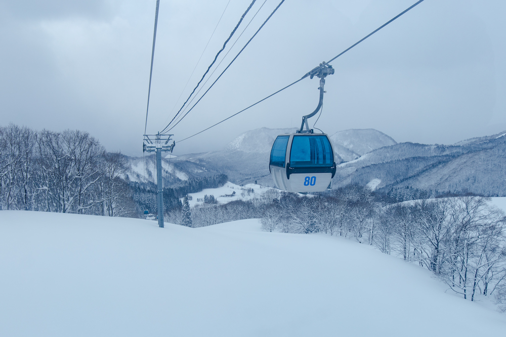 阿仁スキー場ゴンドラ