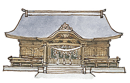 彌高神社 いやたかじんじゃ《県指定有形文化財》