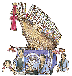 楢山の鹿嶋祭《市指定無形民俗文化財》