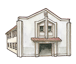 那波伊四郎商店倉庫《国登録有形文化財》