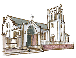 秋田聖救主教会聖堂 あきたせいすくいぬしせいどう《市指定有形文化財》