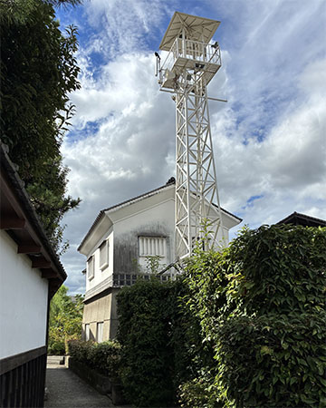 美観地区の火の見やぐら