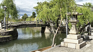 倉敷川の常夜灯