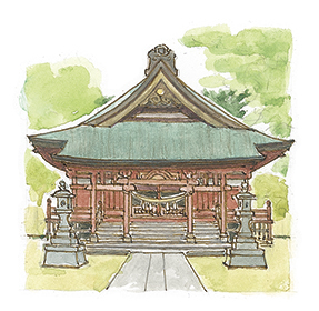 日吉八幡神社(ひえはちまんじんじゃ)《県指定有形文化財(建造物)》