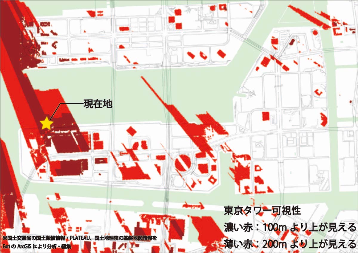 Tokyo Tower view spot