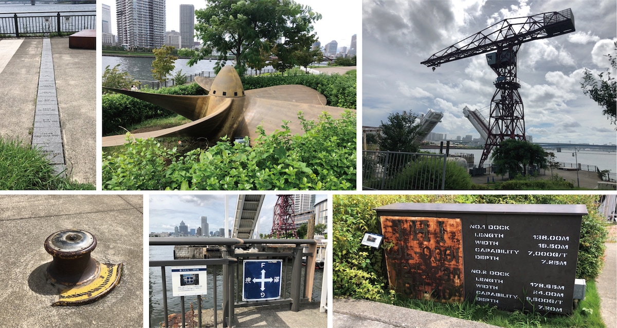 A monument to the memory of Toyosu