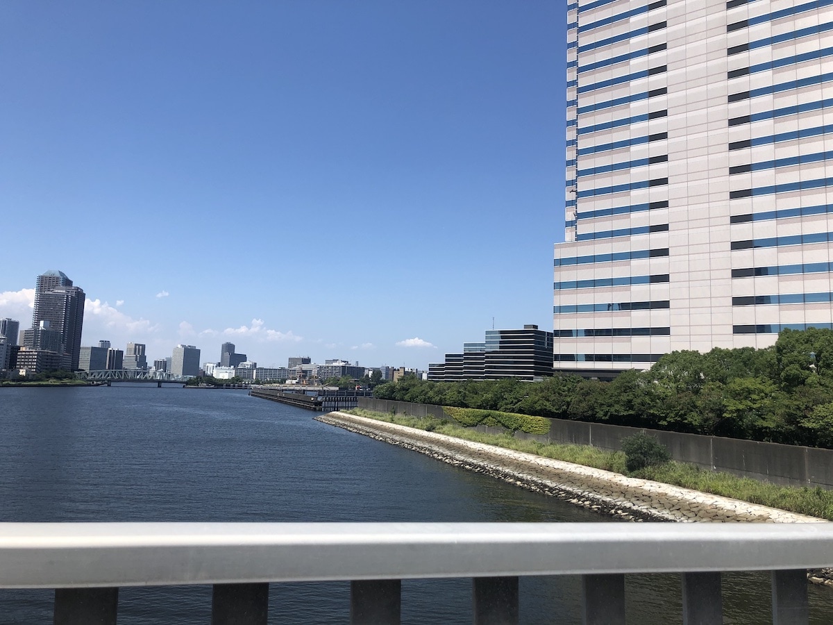 Ruins of a lumberyard in Toyosu