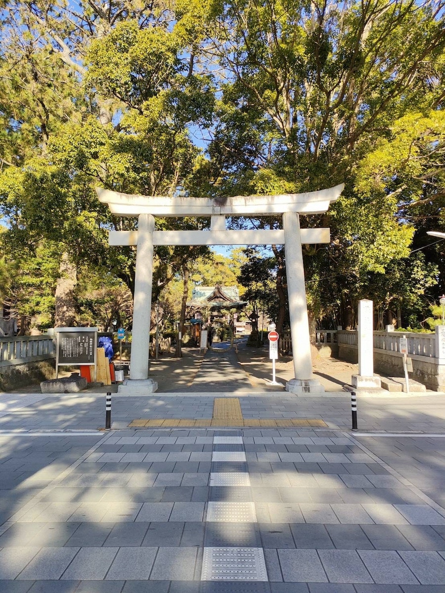 御穂神社・神の道