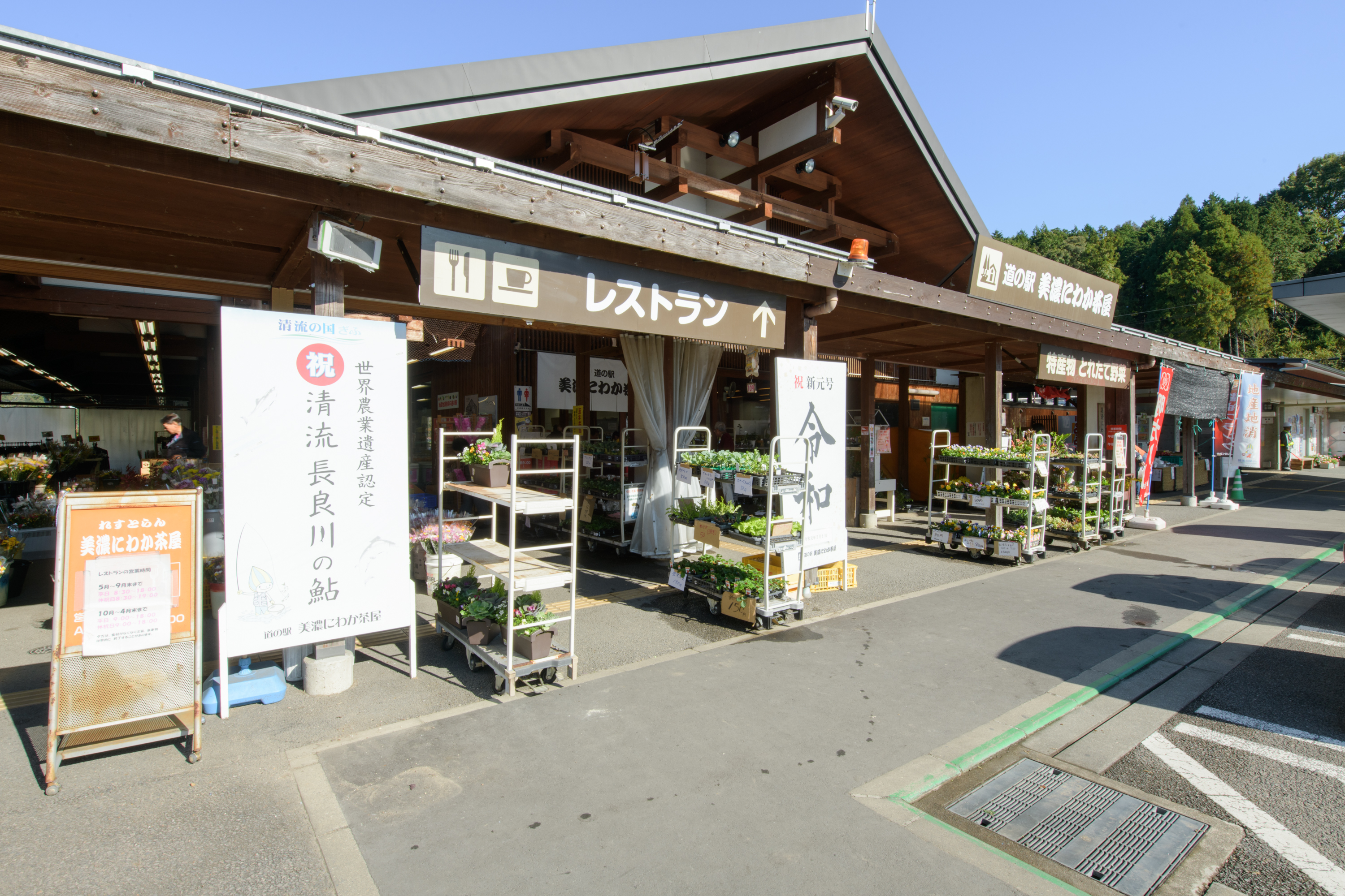 道の駅美濃にわか茶屋