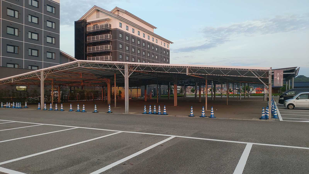 輪島マリンタウン駐車場