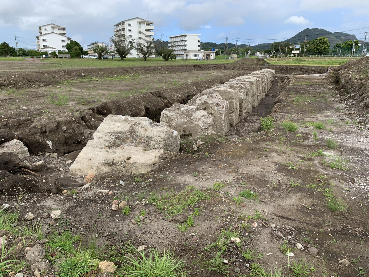 第ニ飛行機倉庫基礎