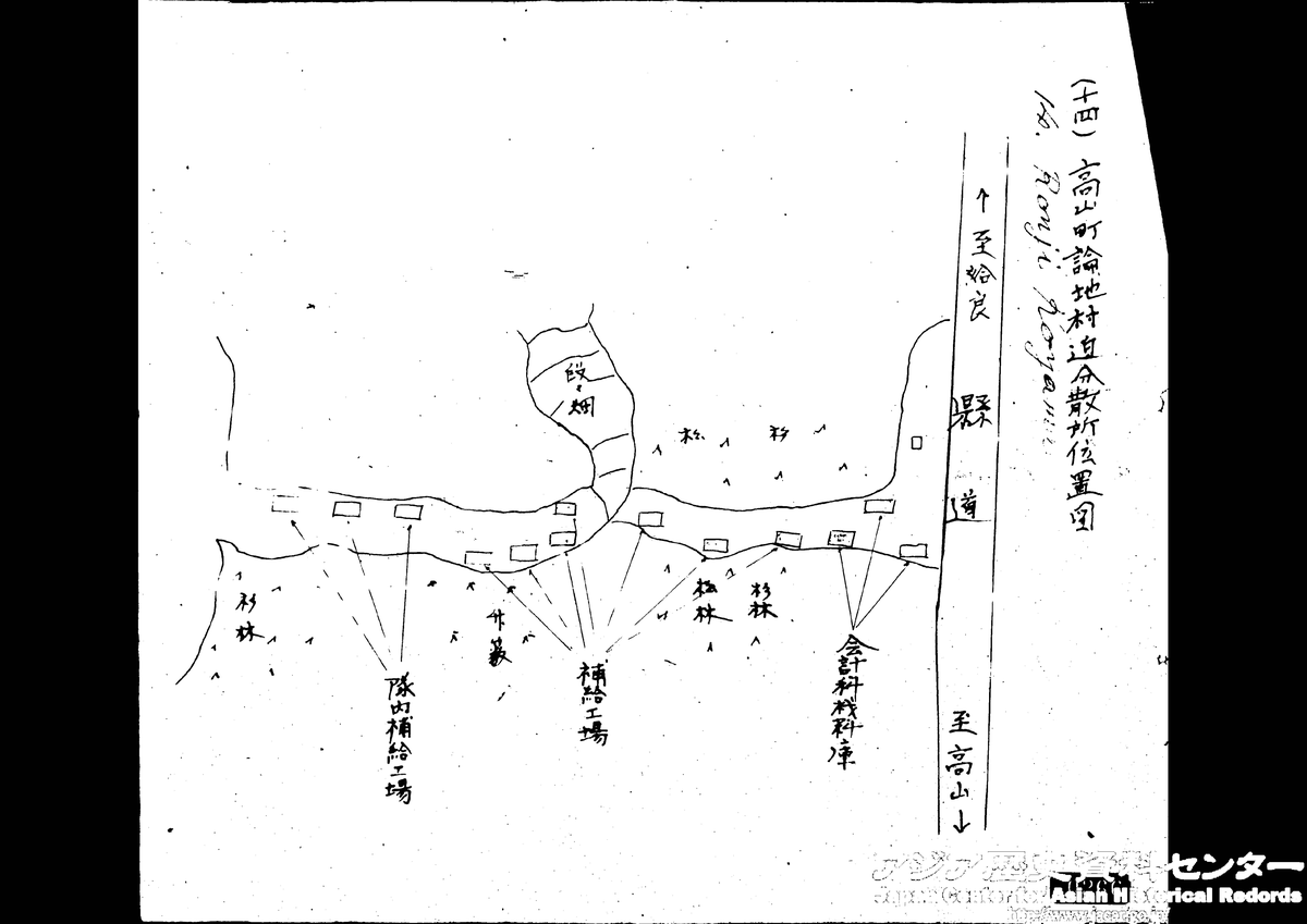 論地村の分散所