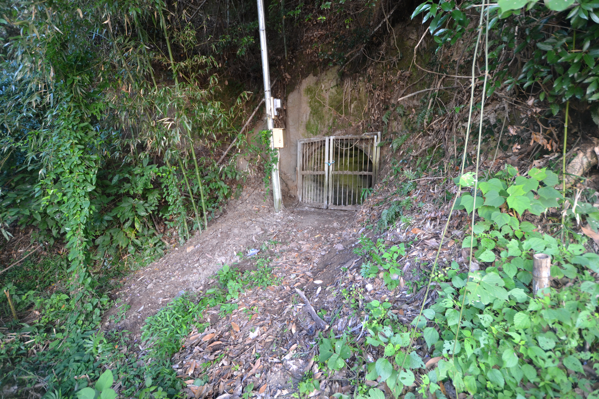 第五航空艦隊司令部壕（見学はできません）