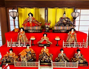 渡辺蒿蔵旧宅(萩城下の古き雛たち)