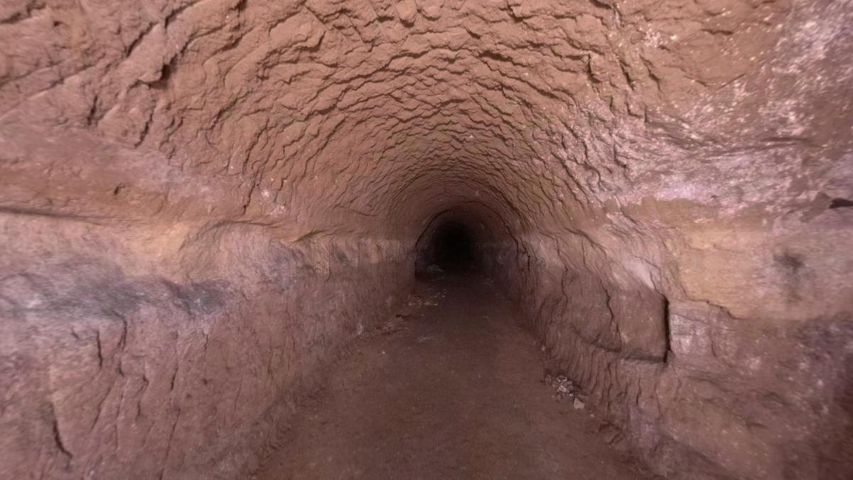 北から3本目の主坑道東部