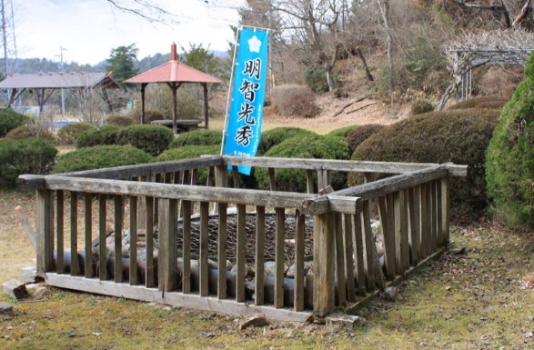 光秀公産湯の井戸