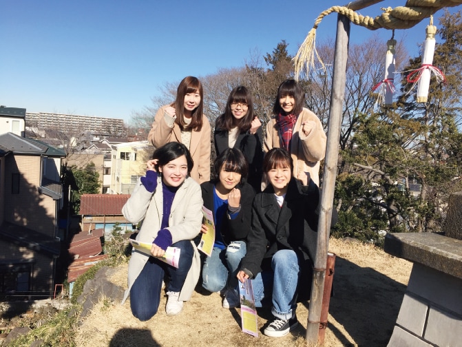 田子山富士塚（県指定文化財）