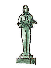 平和を祈る乙女の像