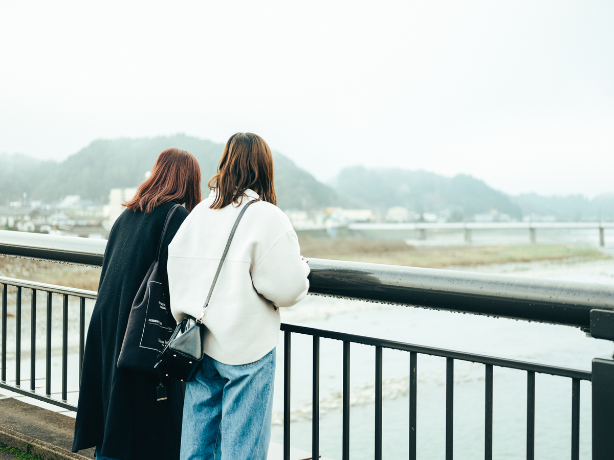 球磨川沿い散策