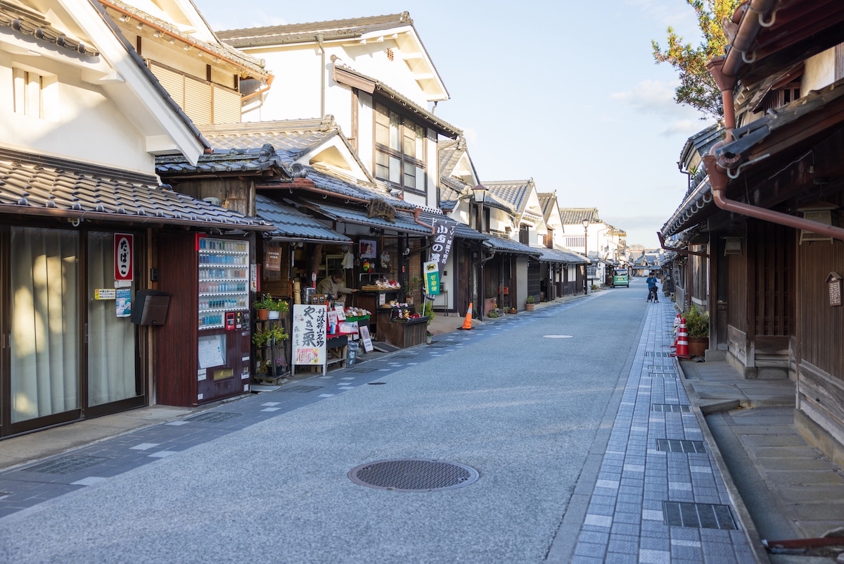 Kawaramachi Tsumairi merchant houses/Ojiyama (Makekirai) Inari Shrine