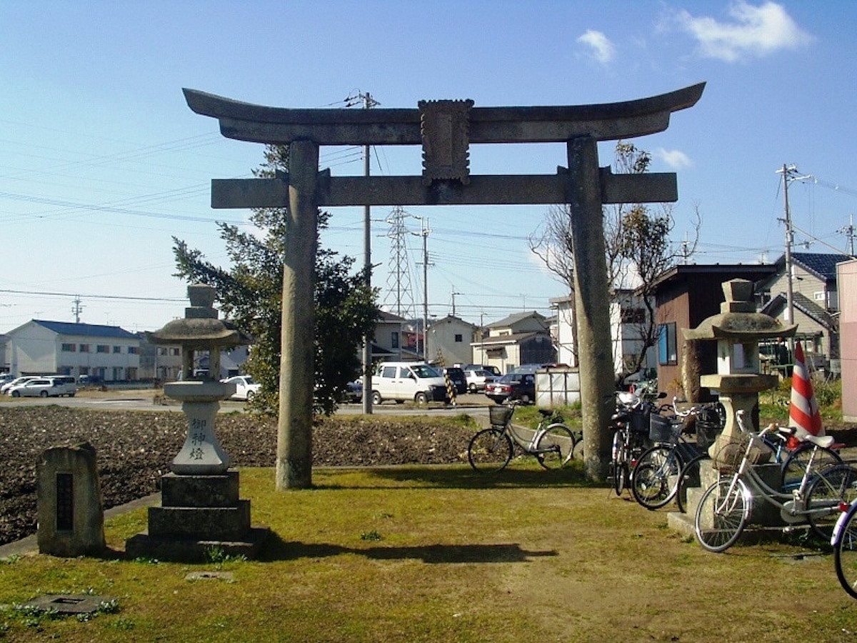 Ichi-no-Torii of Oshiko Shrine
