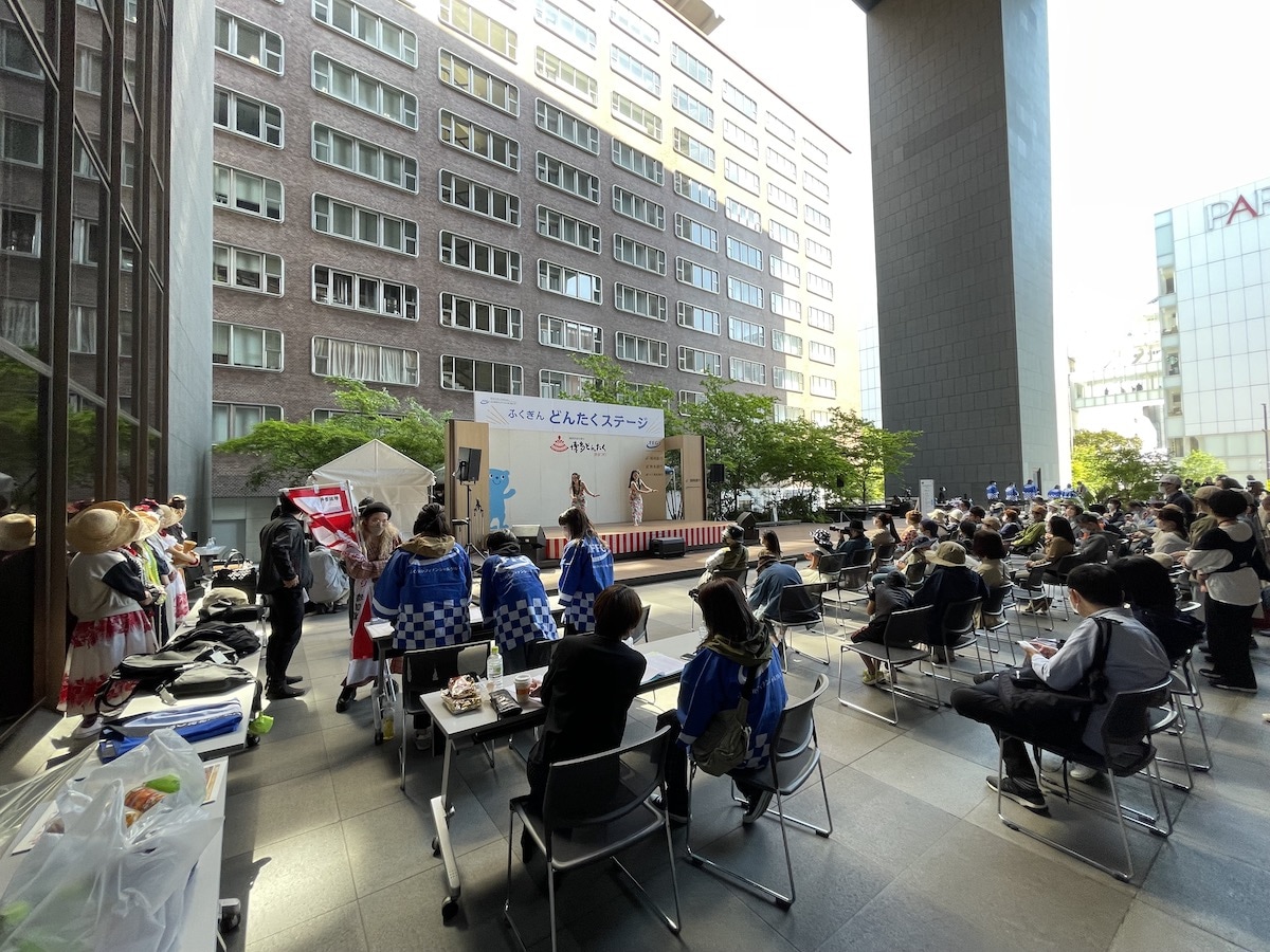 ふくぎんどんたくステージ