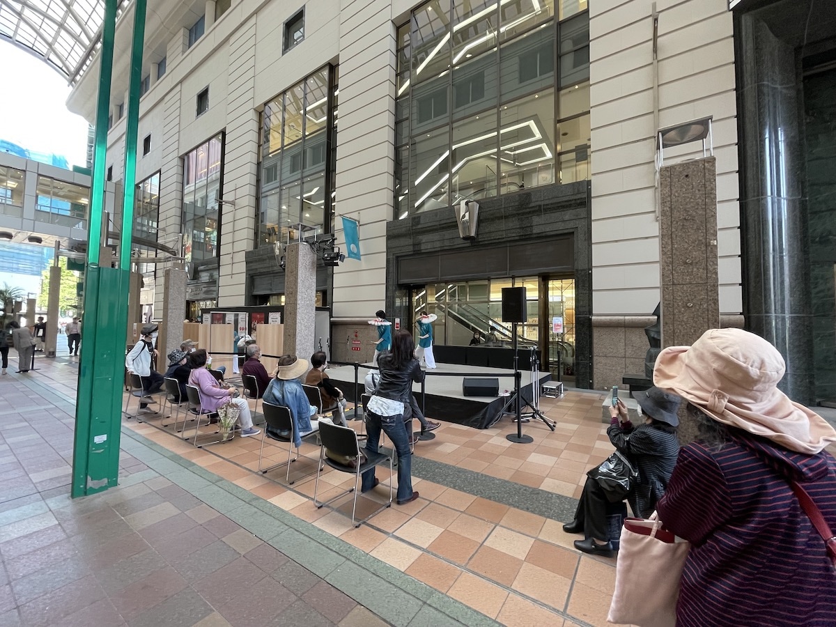 大丸パサージュ演舞台