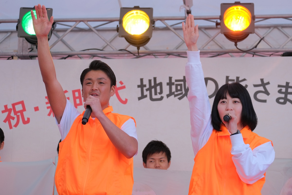 西日本シティ銀行 演舞台