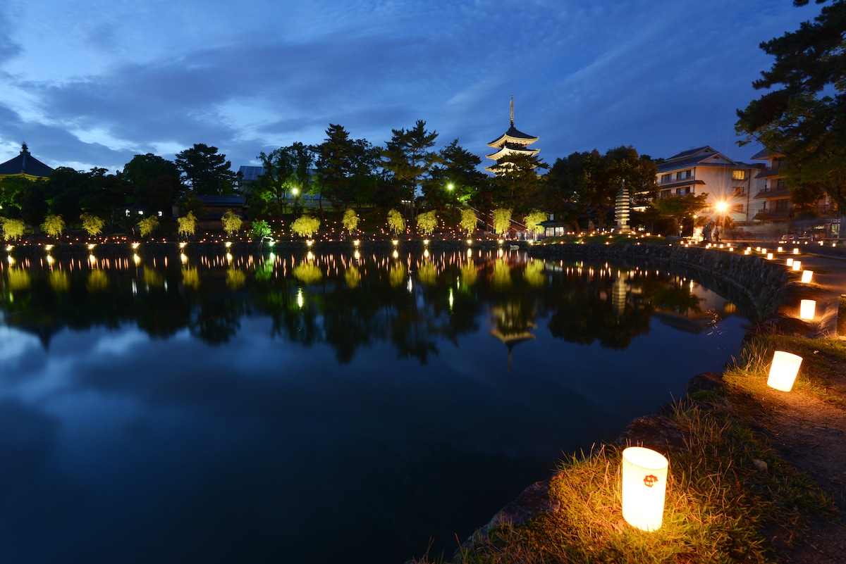 猿沢池・五十二段会場