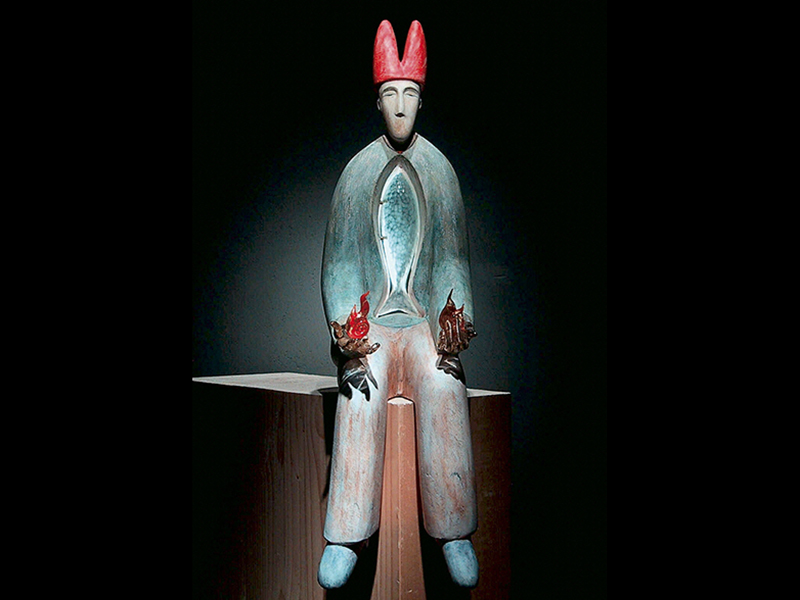 柿崎 均(江別市ガラス工芸館内)