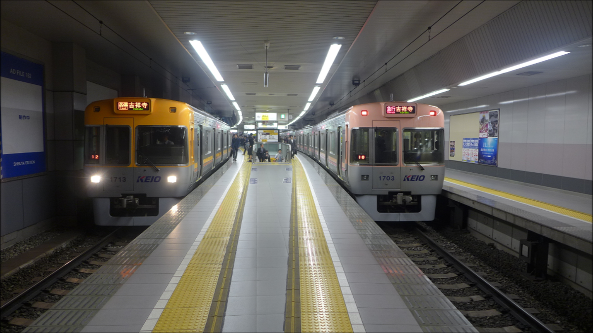 京王井の頭線 渋谷駅 2014.11.01、02