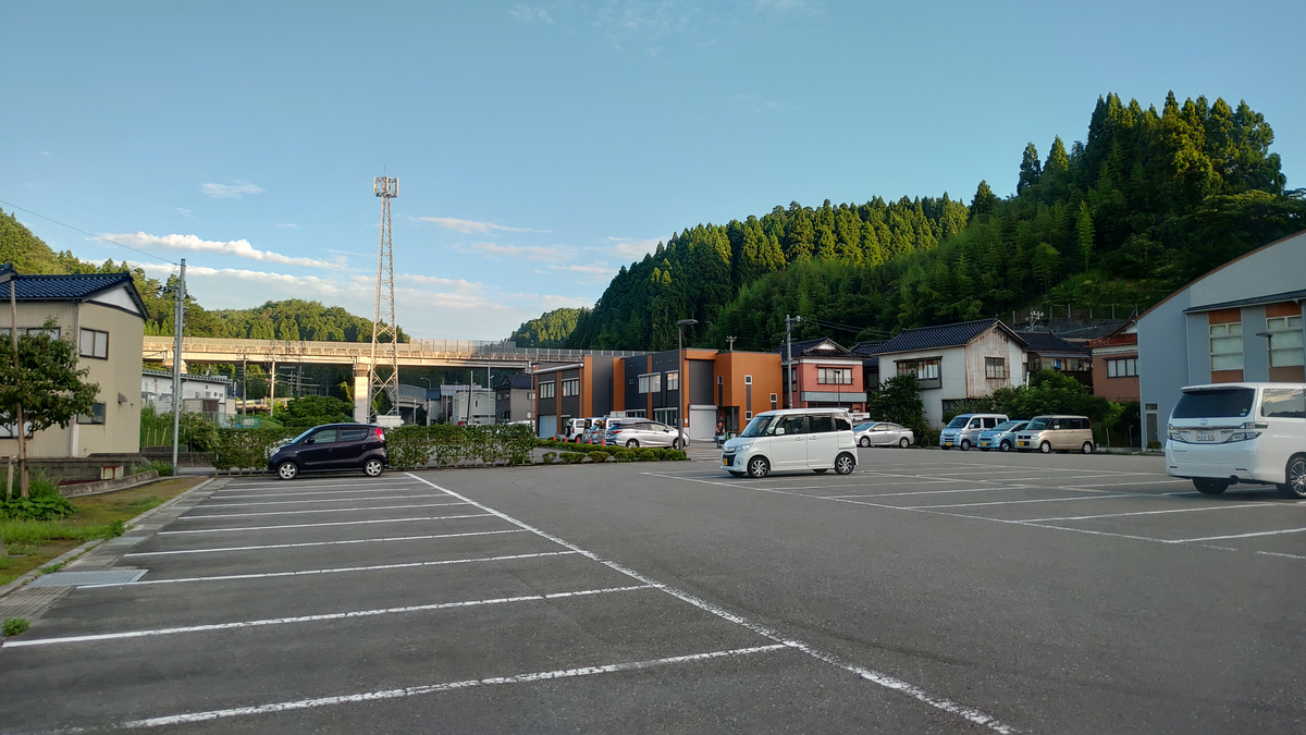 宇出津 能登町役場&コンセールのと 車中泊