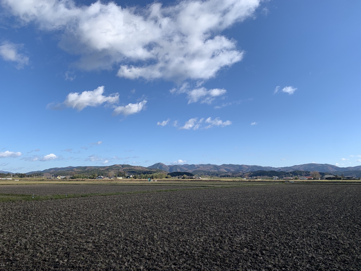 広い田園風景 / 광대한 전원 풍경