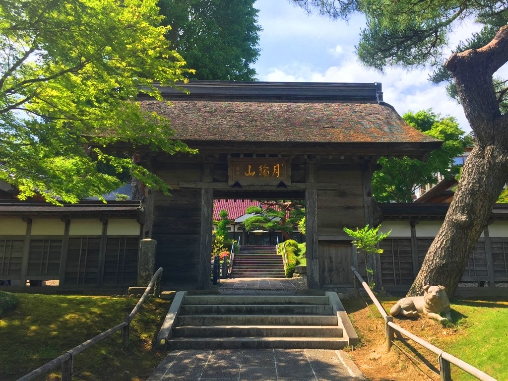 曹洞宗香林寺の山門 / 쇼토슈 코린지절 산문