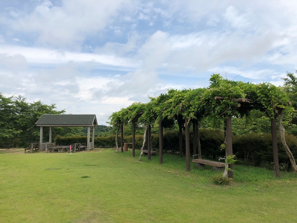 平筒沼農村文化自然学習館の休憩所 / 뵤도누마 늪 농촌문화 자연학습관의 휴식 장소