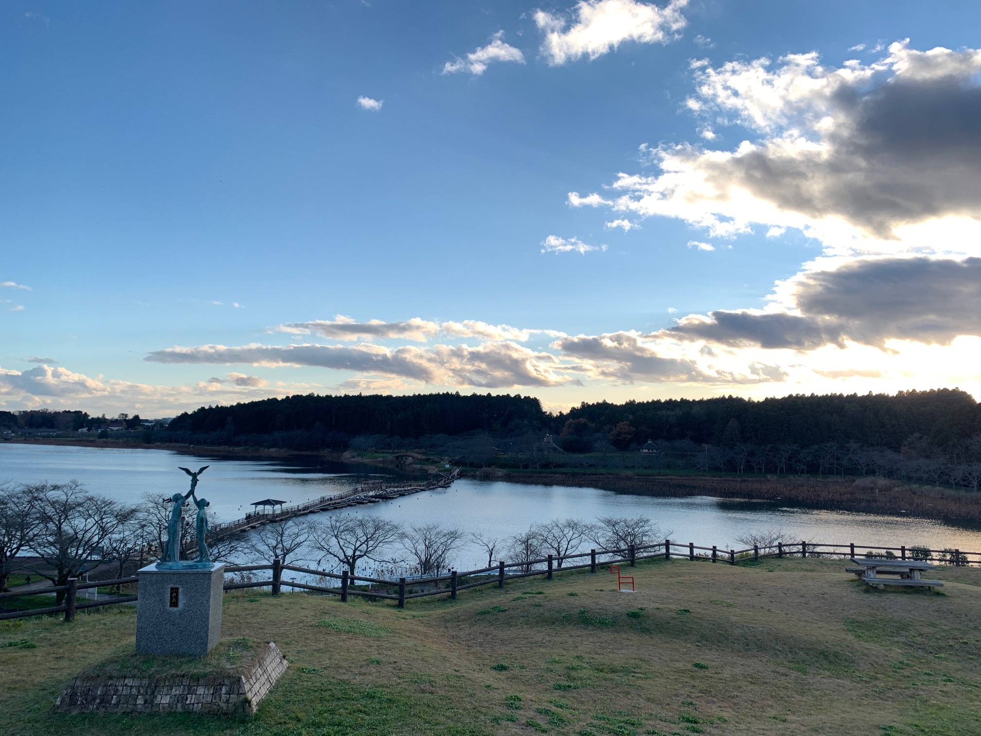 ゴールからの景色 / 골 지점에서 보는 풍경