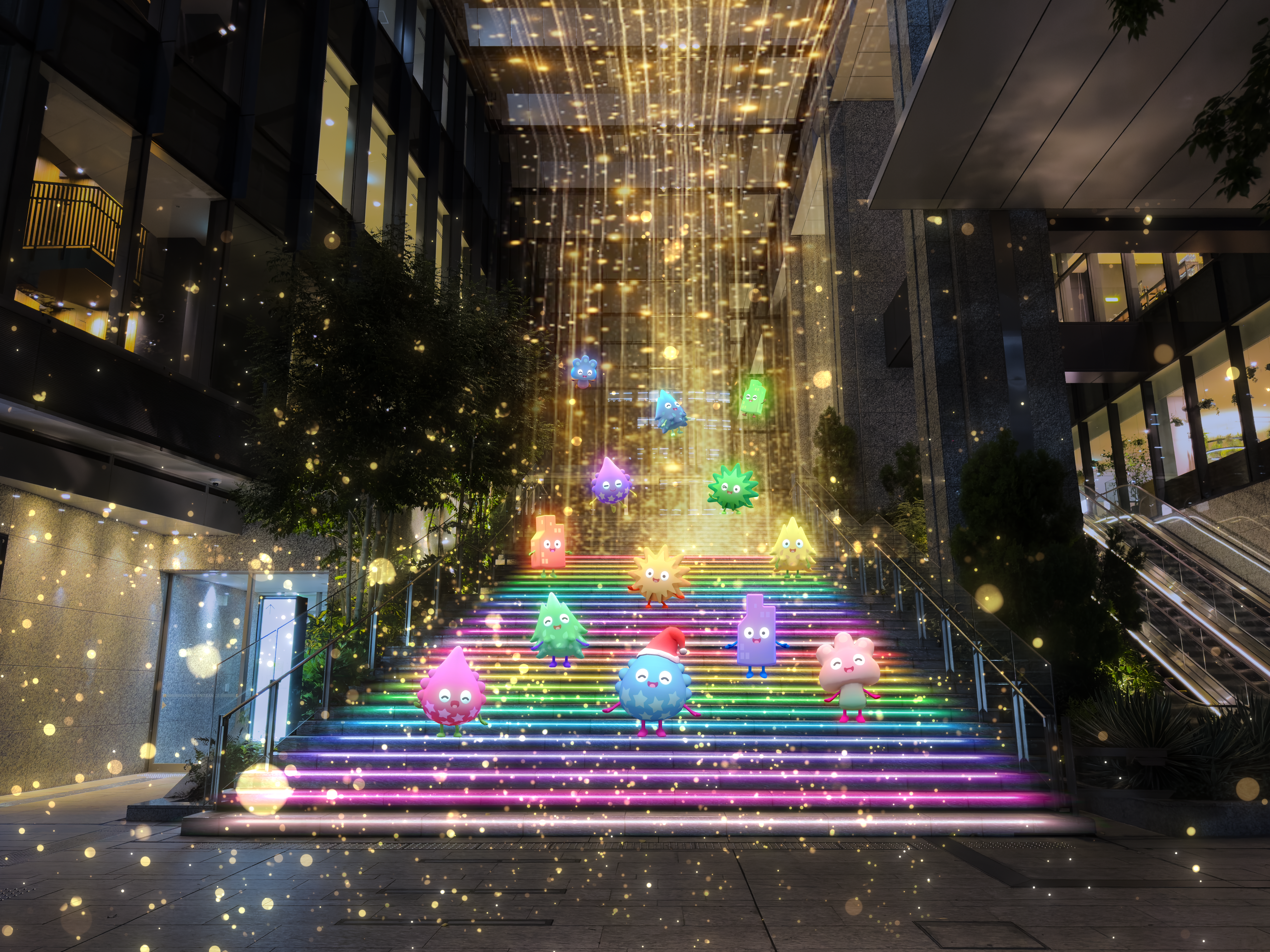 品川シーズンテラス 大階段