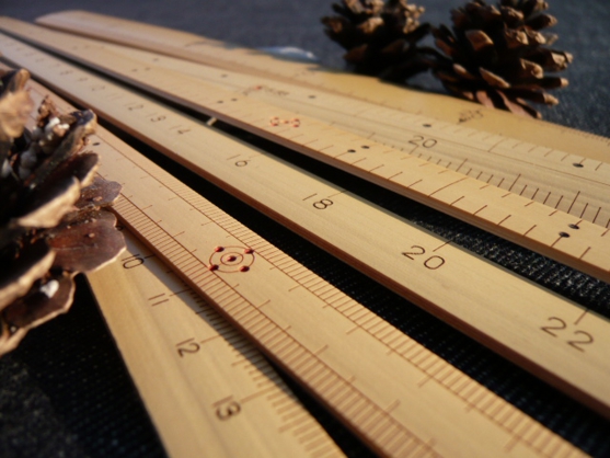 岡根製作所【竹ものさし】