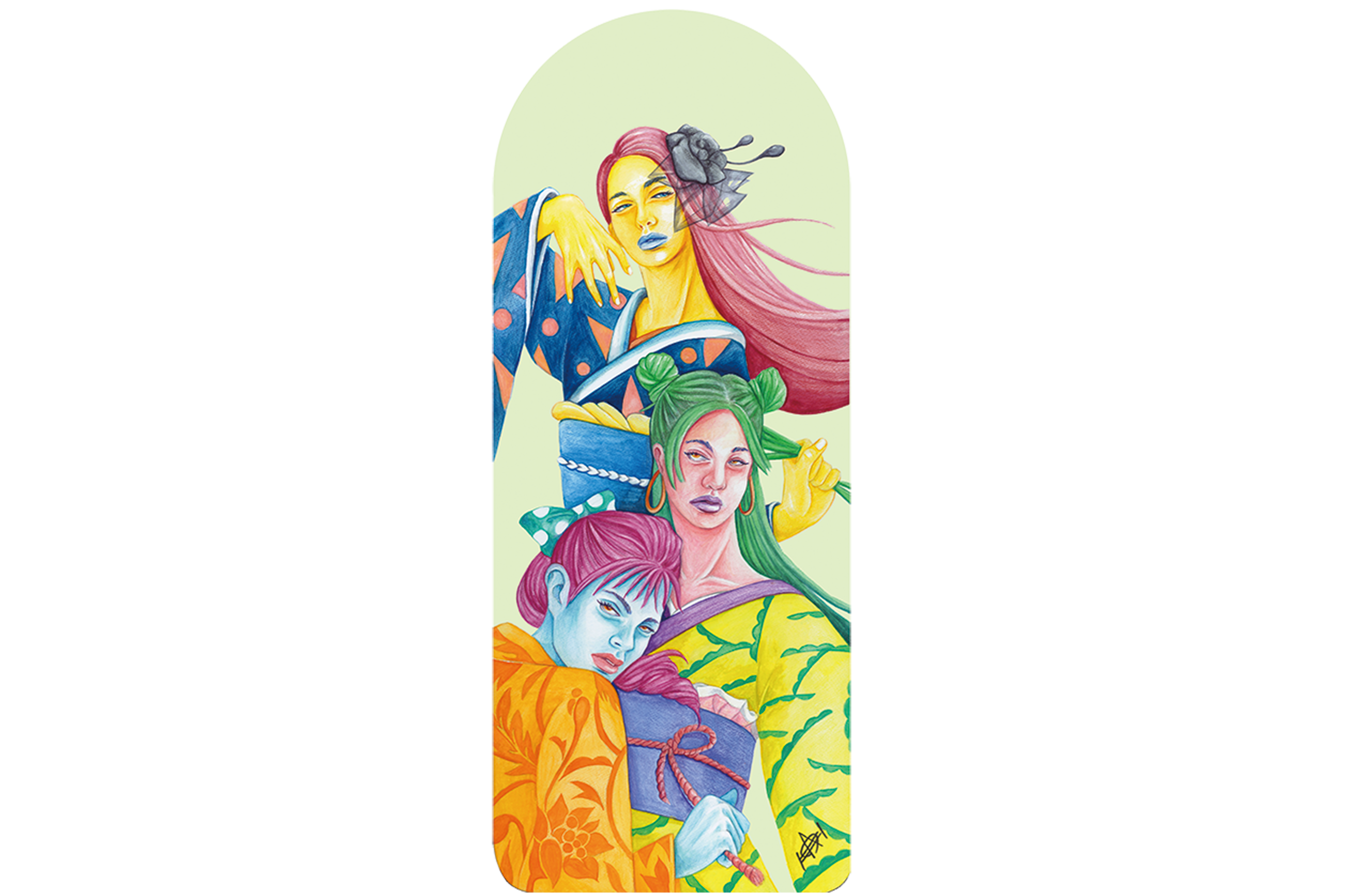 The Beauties In Red Ocean