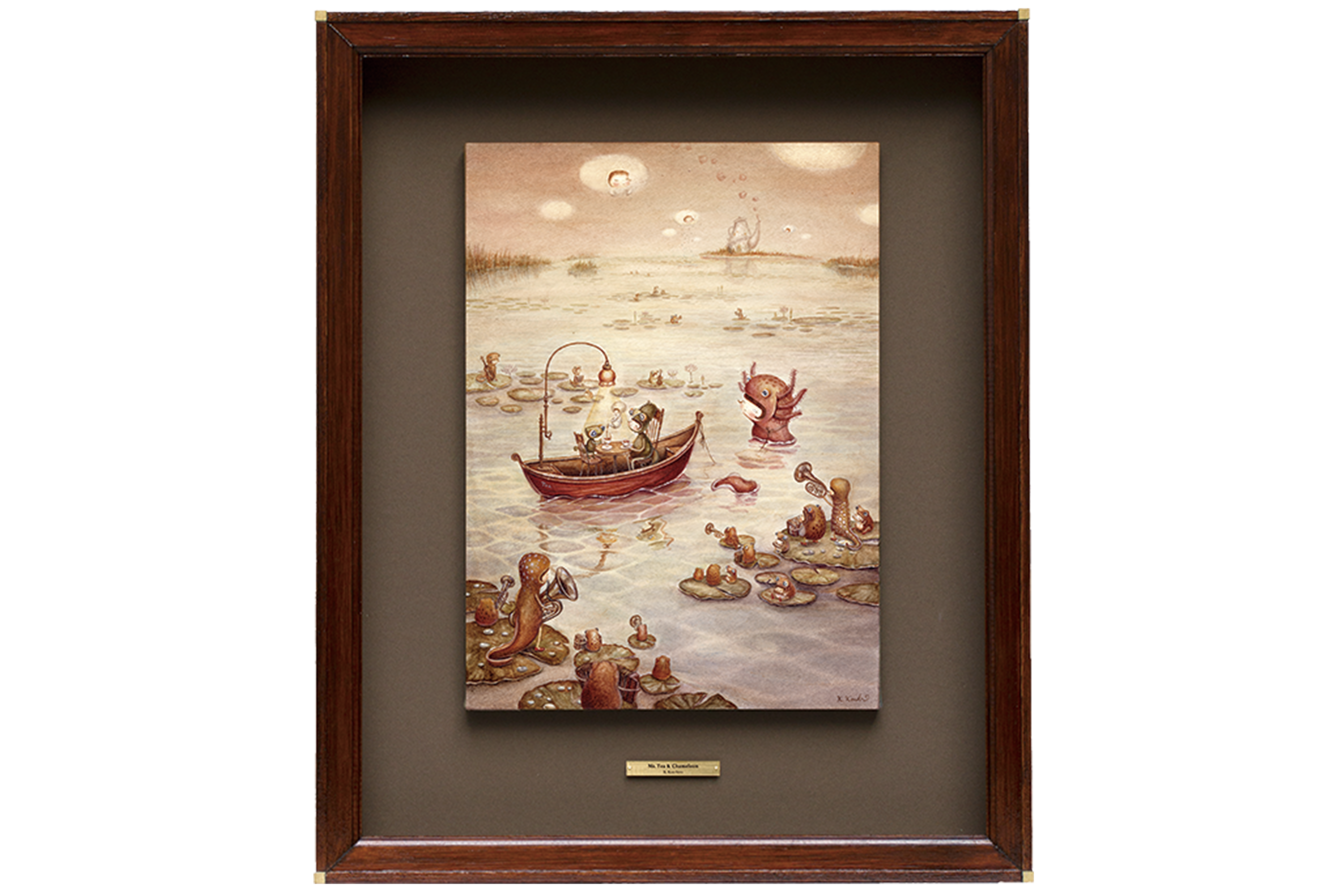 ティーさんとスイレン池のティータイム