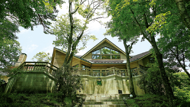 山のレストラン